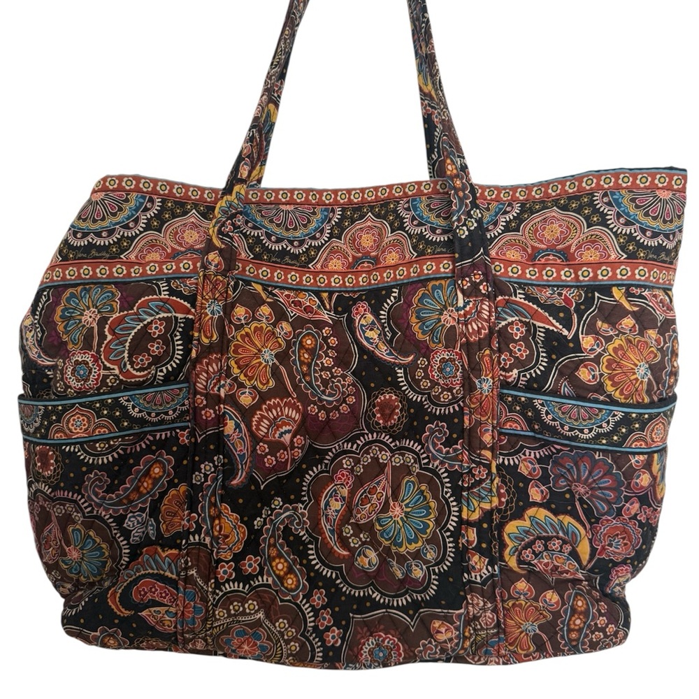 Vera Bradley Multicolor Paisley Tote - Picture 2 of 4
